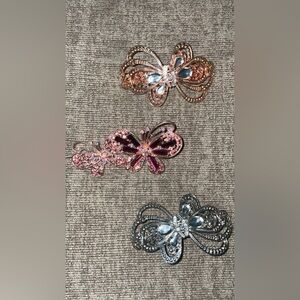 3 for $35 hair clip stack